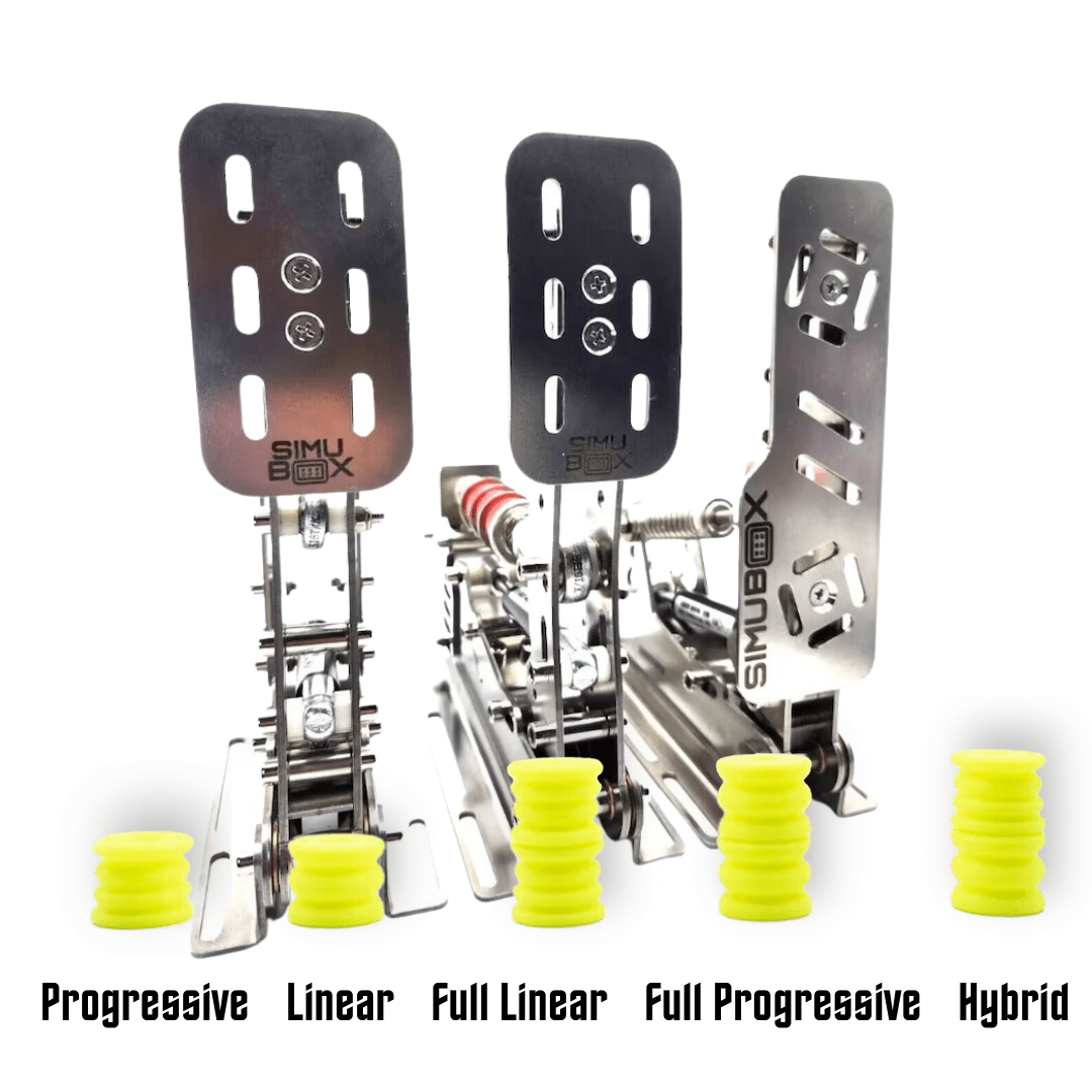 SIMUBOX Pedals &#8211; Elastomer Brake MOD (PC)