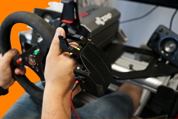 3DRap Hand Controller HC1 accessible Sim Racing