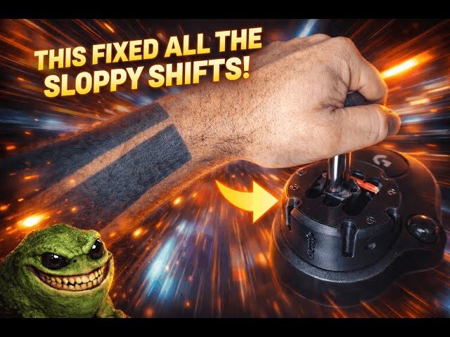 This G923 Shifter Mod Fixed My Biggest Problem (Honest Review) 3drap logitech
