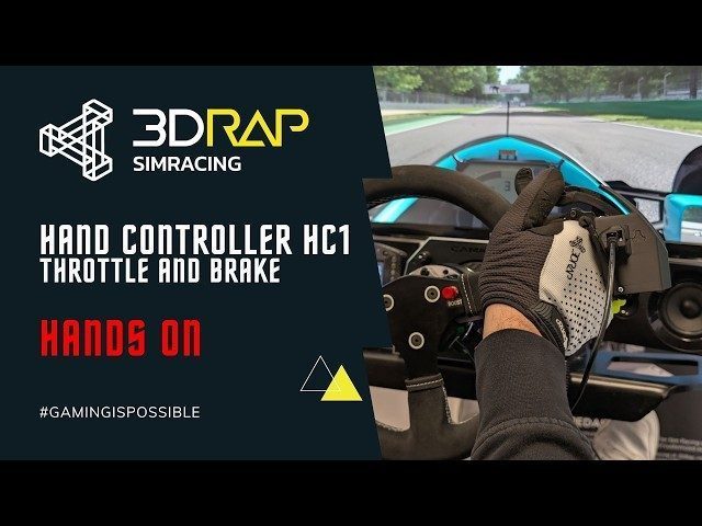 Hand Controller HC1 -Throttle and Brake - #gamingispossible