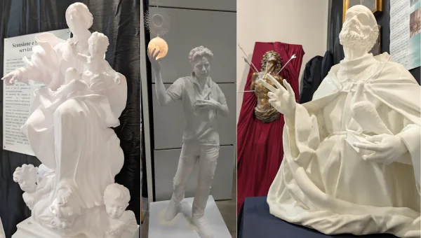 Opere e sculture 3D presentate da 3DRap Factory