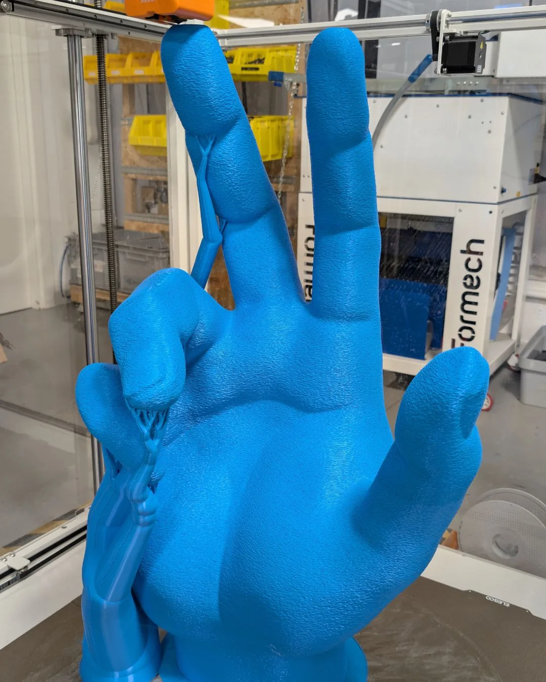 Produzione additiva di una grande opera artistica