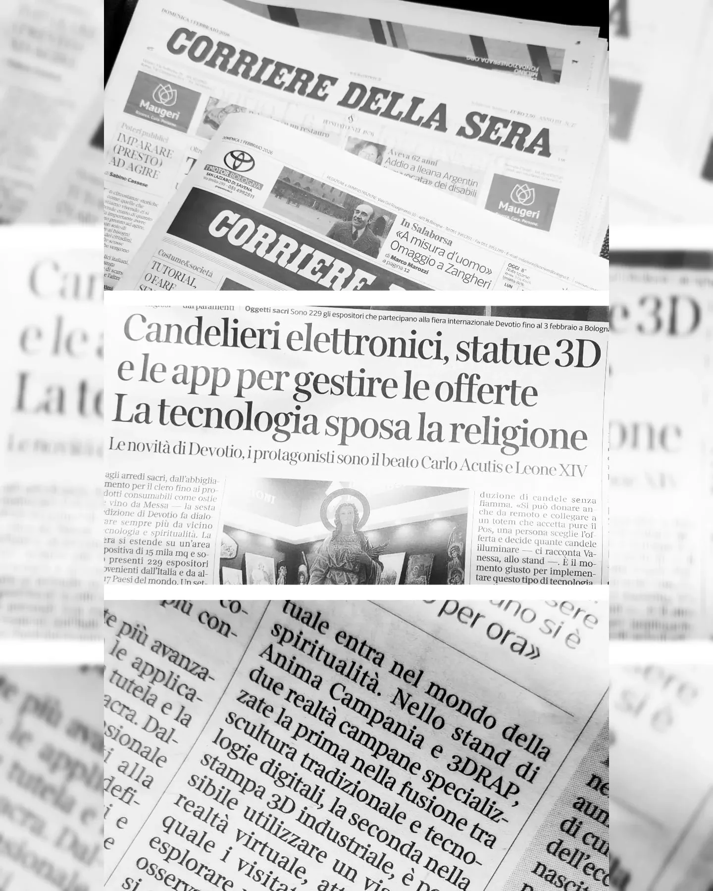 Devotio Bologna — rassegna stampa