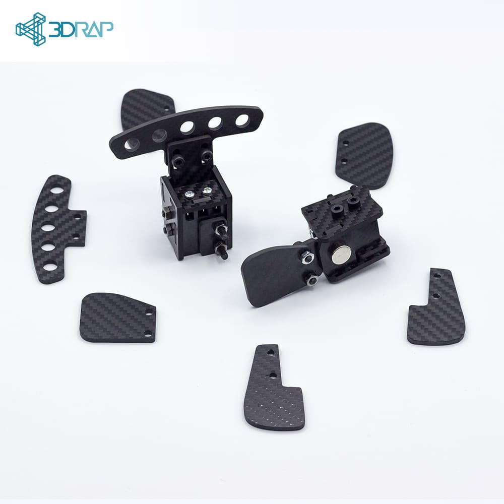 Universal Paddles PRO for Custom Steering Wheels Carbon