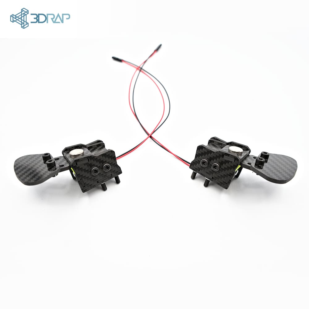Universal magnetic Paddles PRO for Custom Steering Wheels &#8211; Carbon Fiber
