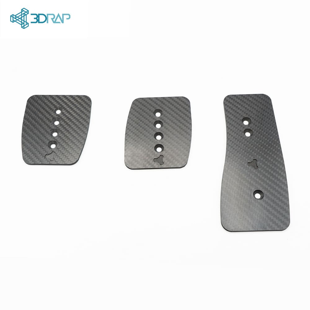 Carbon fiber Pads – NGASA Pedals for Simracing