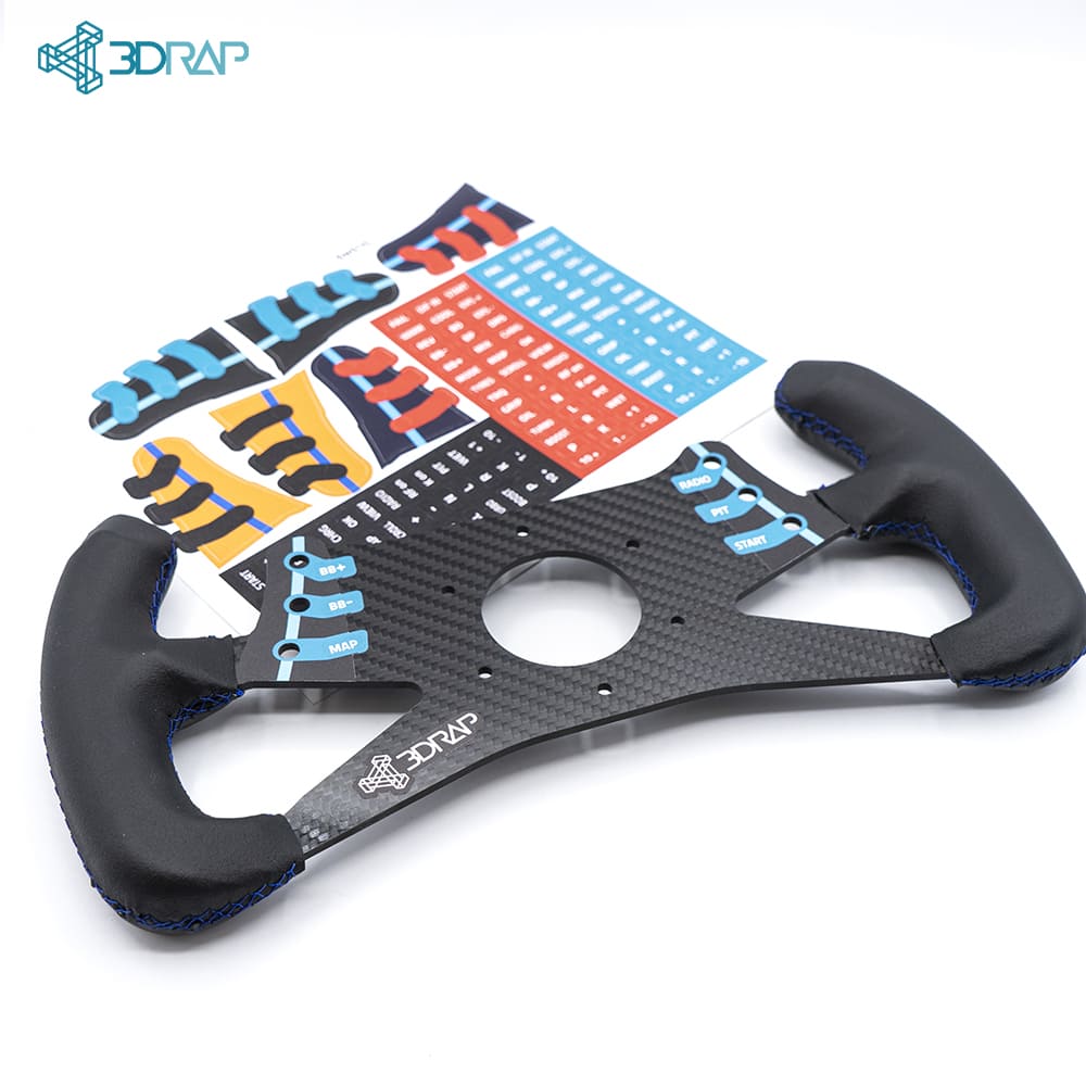 Stickers for custom Steering Wheels [3DRap Wheels for Logitech, Thrustmaster]