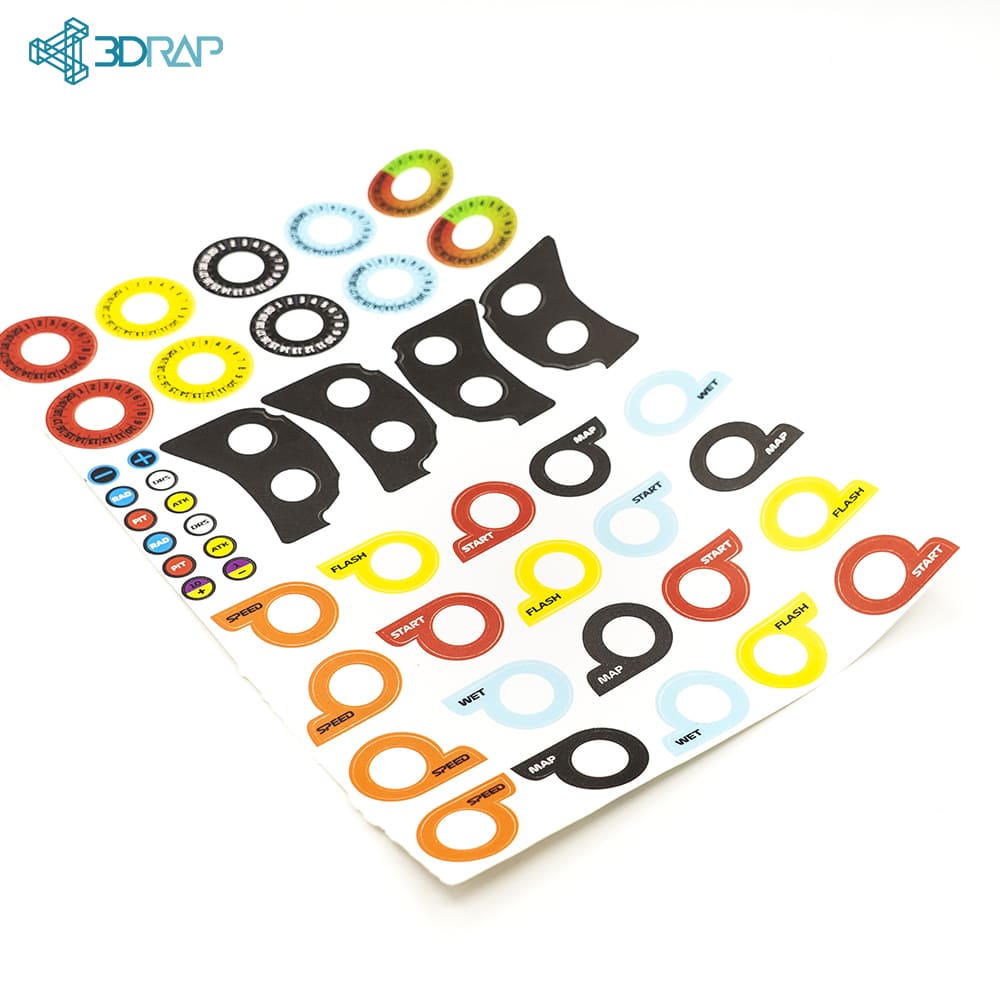 Universal stickers set &#8211; 3DRap