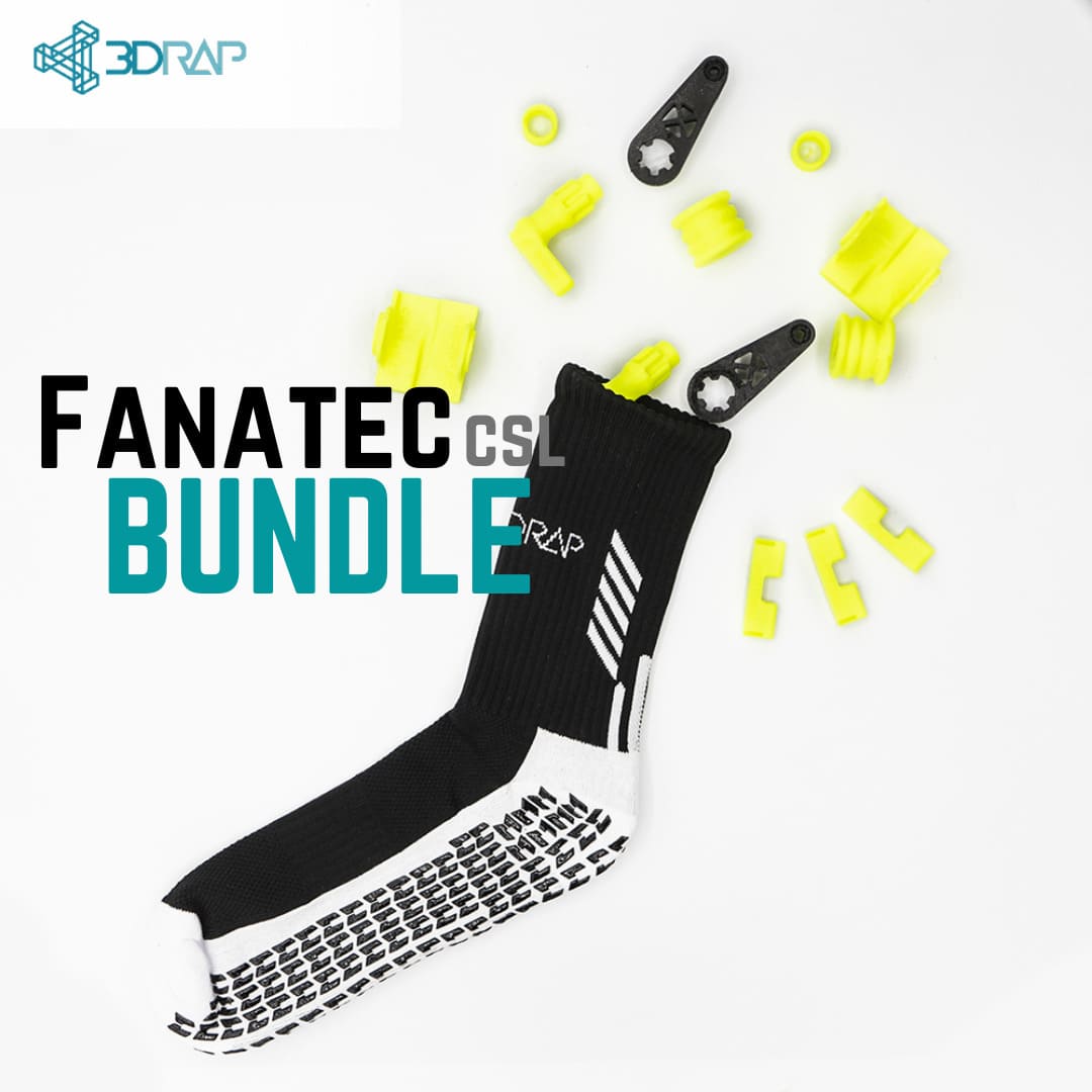 Fanatec CSL Pedals Upgrades Bundle &#8211; with LC or no-LC Brake