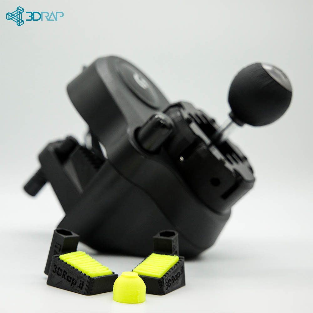 Stronger Clamps for HShifter Logitech MOD G25 / G27 / G29 / G920 3DRap