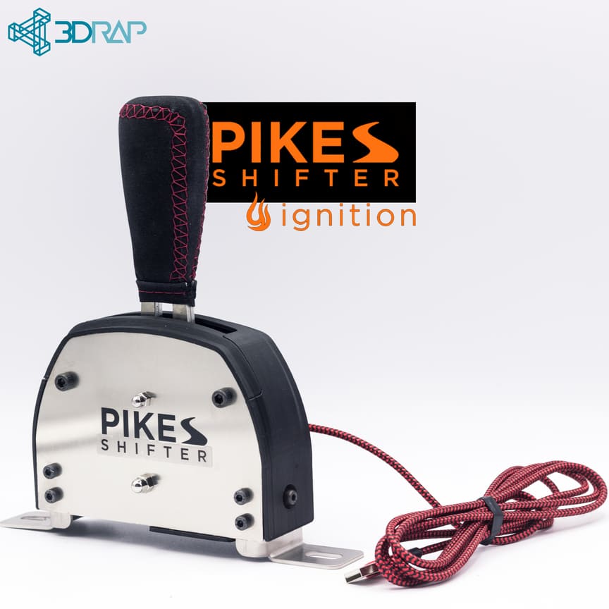 Pikes Shifter – [PC USB] or [LOGITECH, Thrustmaster, or Fanatec Cable PS4/PS5/XBOX]
