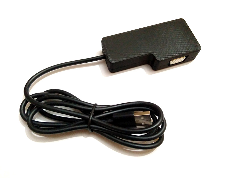 USB Pedals Adapter [Logitech] (PC, PS3, PS4, PS5, XBox) 3DRap