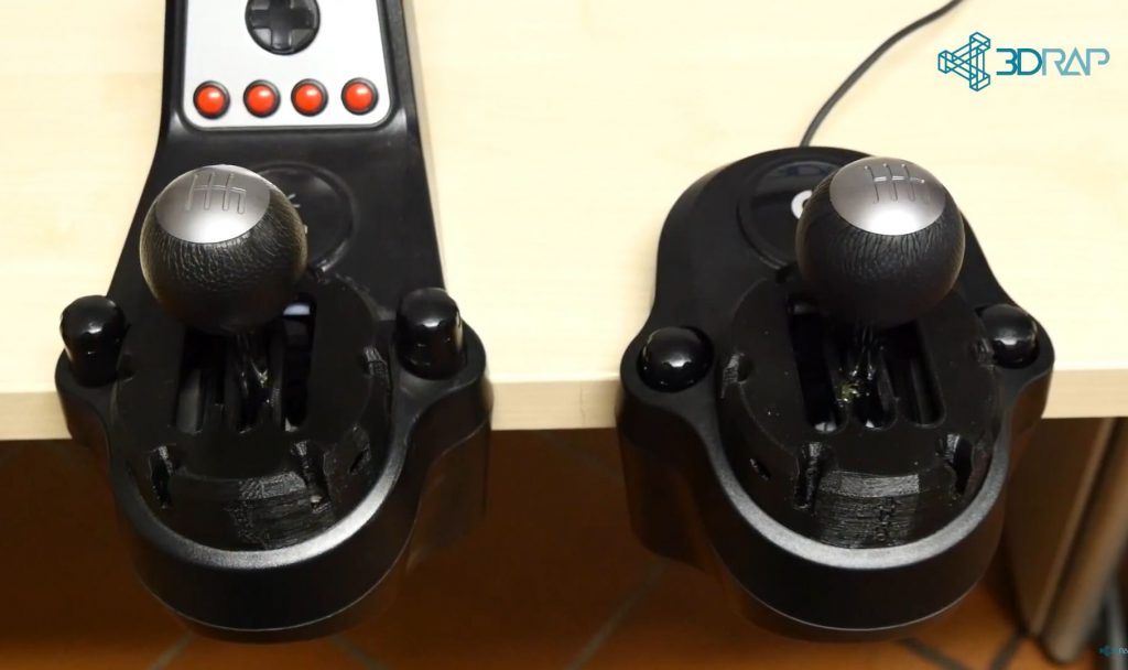 Mod Cambio V3 / H Shifter Logitech G25 G27 G29 G920 Improved feel 3DRap