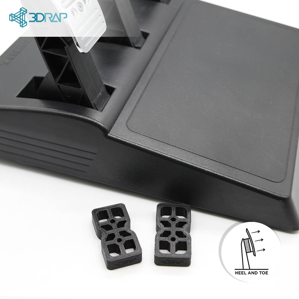 Pedals Pad MOD for Thrustmaster T3PA / T3PGT / T3PA Pro – Spessori ...