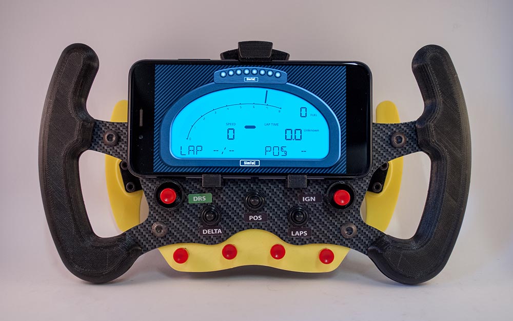 Smart F1 / GT Steering Wheel KIT by 3DRap Thrustmaster Logitech and